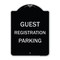 Signmission Guest Registration Parking Heavy-Gauge Aluminum Architectural Sign, 24" x 18", BS-1824-23923 A-DES-BS-1824-23923 - alternate 1